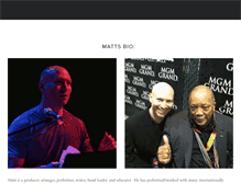 Tablet Screenshot of mattoestreicher.com